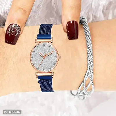 Stylish Metal Analog Watch For Women-thumb3