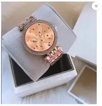 Stylish Metal Analog Watch For Women-thumb1