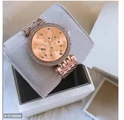 Miss Perfect Analog Star Rose Gold Women Wrist Watch-thumb2