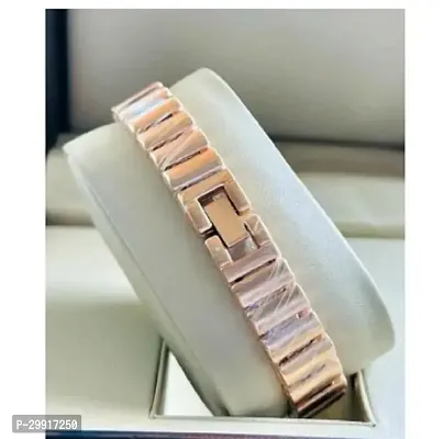 Stylish Golden Metal Analog Watches For Women-thumb3