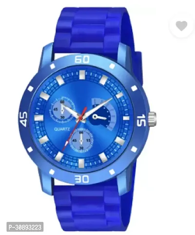 Stylish Blue Analog Watches For Men-thumb0