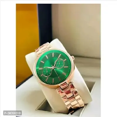 Stylish Metal Analog Watch For Women-thumb2