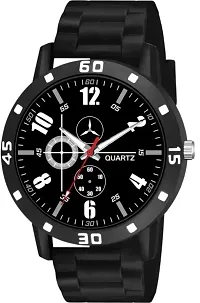 Stylish Black Analog Watches For Men-thumb1