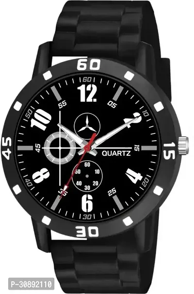 Stylish Black Analog Watches For Men-thumb2