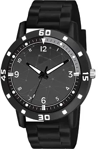 Stylish Black Analog Watches For Men-thumb1