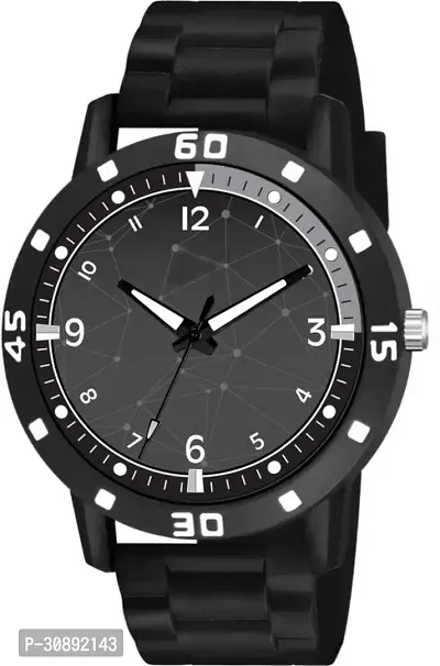 Stylish Black Analog Watches For Men-thumb2