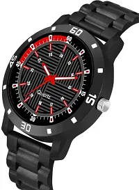 Stylish Black Analog Watches For Men-thumb1