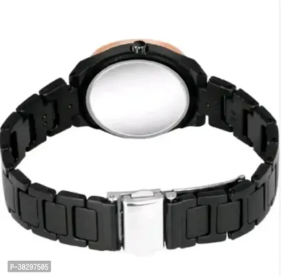 Stylish Black Metal Analog Watches For Women-thumb3