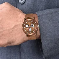 Stylish Brown Analog Watches For Men-thumb2