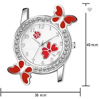 Stylish Red PU Analog Watches For Women-thumb2