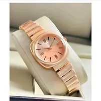 Stylish Metal Analog Watch For Women-thumb1