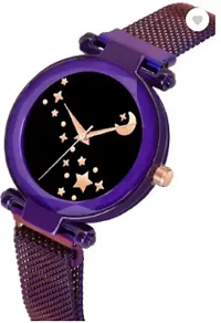 Stylish Metal Analog Watch For Women-thumb1