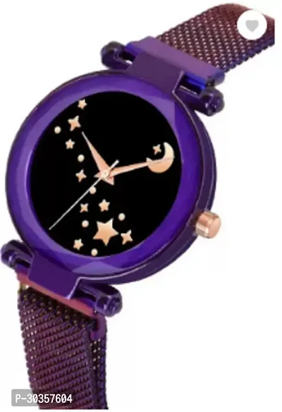 Stylish Metal Analog Watch For Women-thumb2