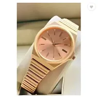 Stylish Metal Analog Watch For Women-thumb1