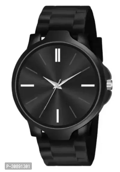 Stylish Black Analog Watches For Men-thumb0