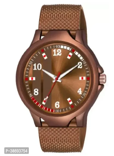 Stylish Brown Analog Watches For Men-thumb0