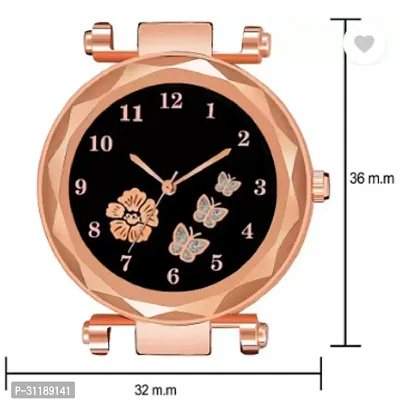 Butterfly Design Premium Leather Watch For Girls And Women-thumb4