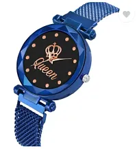 Stylish Metal Analog Watch For Women-thumb1