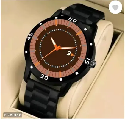 Stylish Brown PU Analog Watches For Men