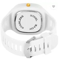 Stylish White PU Analog Watches For Men-thumb2