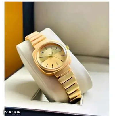 Stylish Metal Analog Watch For Women-thumb2