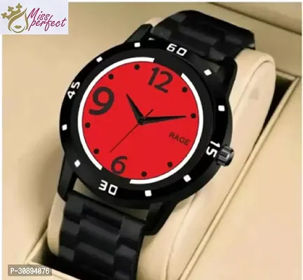 Stylish Black Analog Watches For Men-thumb0