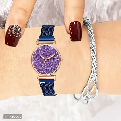 Stylish Metal Analog Watch For Women-thumb3