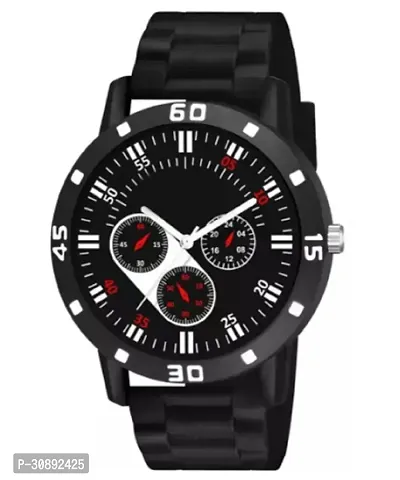 Stylish Black Analog Watches For Men-thumb2