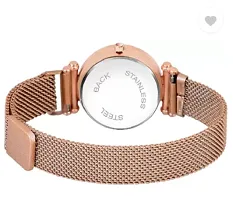 Stylish Metal Analog Watch For Women-thumb3