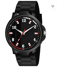 Stylish Black Analog Watches For Men-thumb1