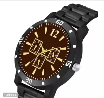 Stylish Black Analog Watches For Men-thumb3