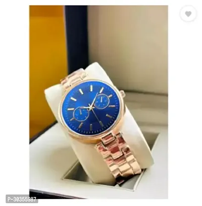 Stylish Metal Analog Watch For Women-thumb0