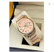 Stylish Metal Analog Watch For Women-thumb1