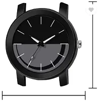 Stylish Black PU Analog Watches For Men-thumb4