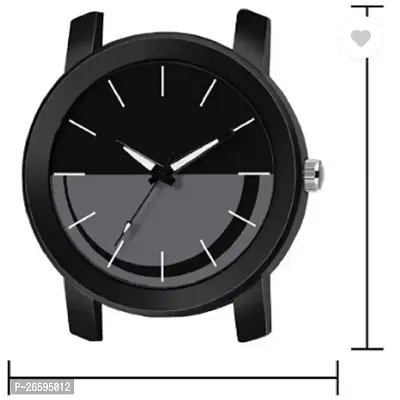 Stylish Black PU Analog Watches For Men-thumb5