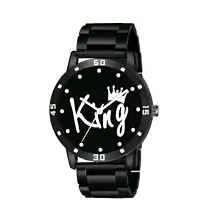 Stylish Black Analog Watches For Men-thumb1