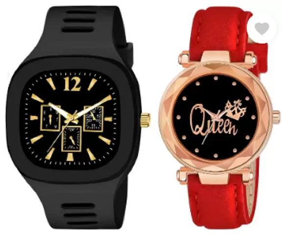 Attractive Couple Watches