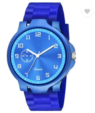 Stylish PU Analog Watch For Men