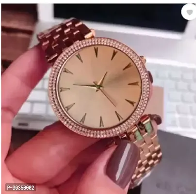 Stylish Metal Analog Watch For Women