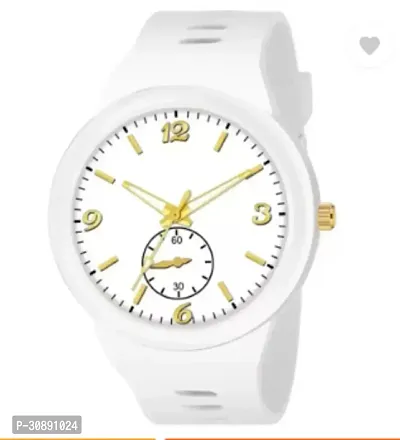 Stylish White Analog Watches For Men-thumb3