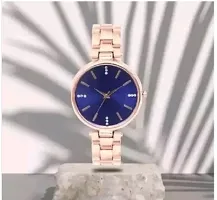 Stylish Metal Analog Watch For Women-thumb3