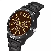 Stylish Black Analog Watches For Men-thumb2