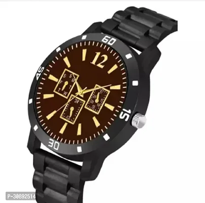 Stylish Black Analog Watches For Men-thumb3