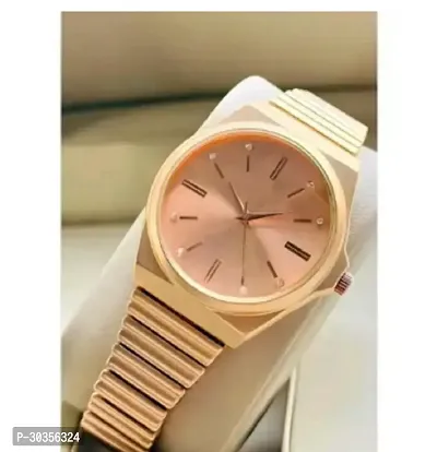 Stylish Metal Analog Watch For Women-thumb0