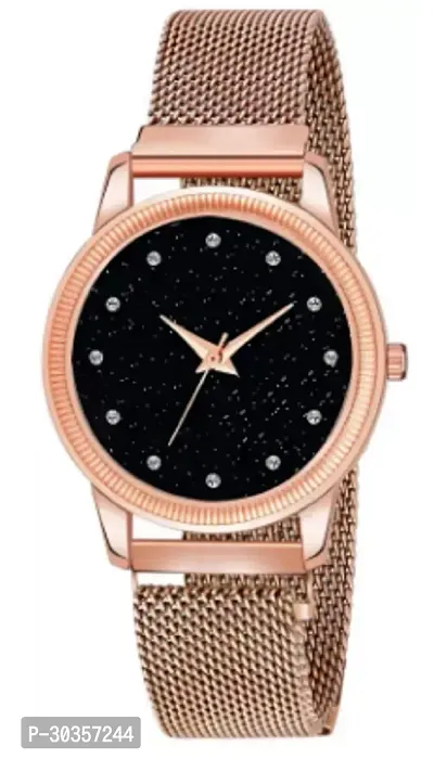 Stylish Metal Analog Watch For Women-thumb0