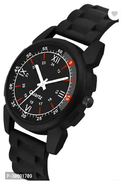 Stylish Black Analog Watches For Men-thumb2