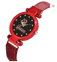 Stylish Metal Analog Watch For Women-thumb1