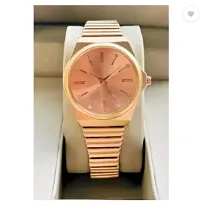 Stylish Golden Metal Analog Watches For Women-thumb1