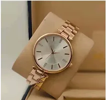 Stylish Metal Analog Watch For Women-thumb2