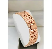 Stylish Golden Metal Analog Watches For Women-thumb3